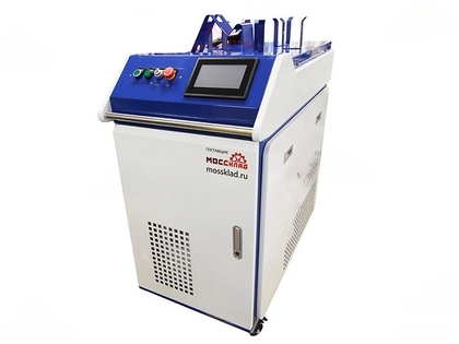 Аппарат лазерной сварки KY-W-HW1500-C 1.5кВт Raycus 4в1 (резка, сварка, очистка, очистка сварочных швов) с механизмом подачи проволоки и водным охлаждением