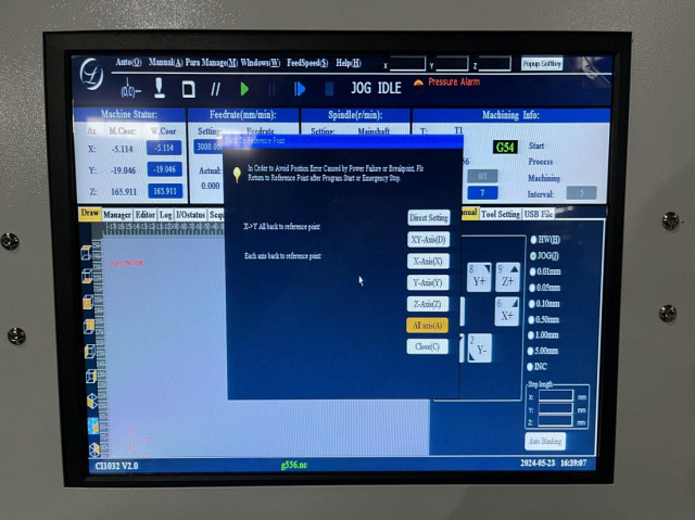 Фрезерный станок с ЧПУ с автоподачей для мелких деталей EcoWood M800-2