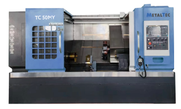Токарный станок чпу с наклонной станиной MetalTec ТС 50MY + ось Y