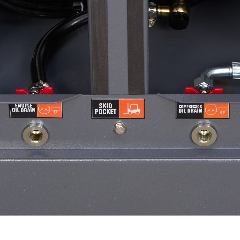 Master Blast MB-185B-7+AC винтовой дизельный компрессор