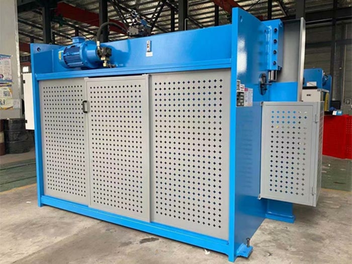 Листогибочный гидравлический пресс PBH100/3200 с руч.комп. прогиба с ЧПУ контрол. TP10S, производства Китай