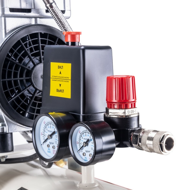 Безмасляный коаксиальный компрессор AERO 130/24 oil-free (пр-во FoxWeld/КНР)