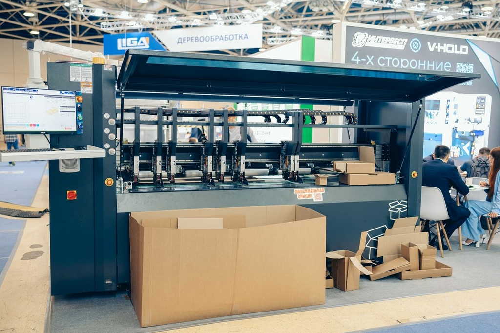 Автоматический станок для резки и рилевки картона NEOBOX 8