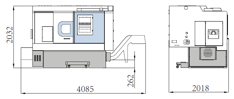 Токарный автомат с ЧПУ STS CTXY52