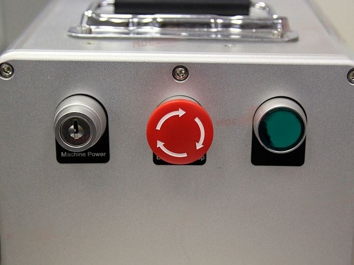 Ручной лазерный маркиратор 10W (излучатель MAX)