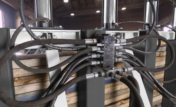 Пресс гидравлический для бруса IRONMAC Press 200/4 ,5 HM