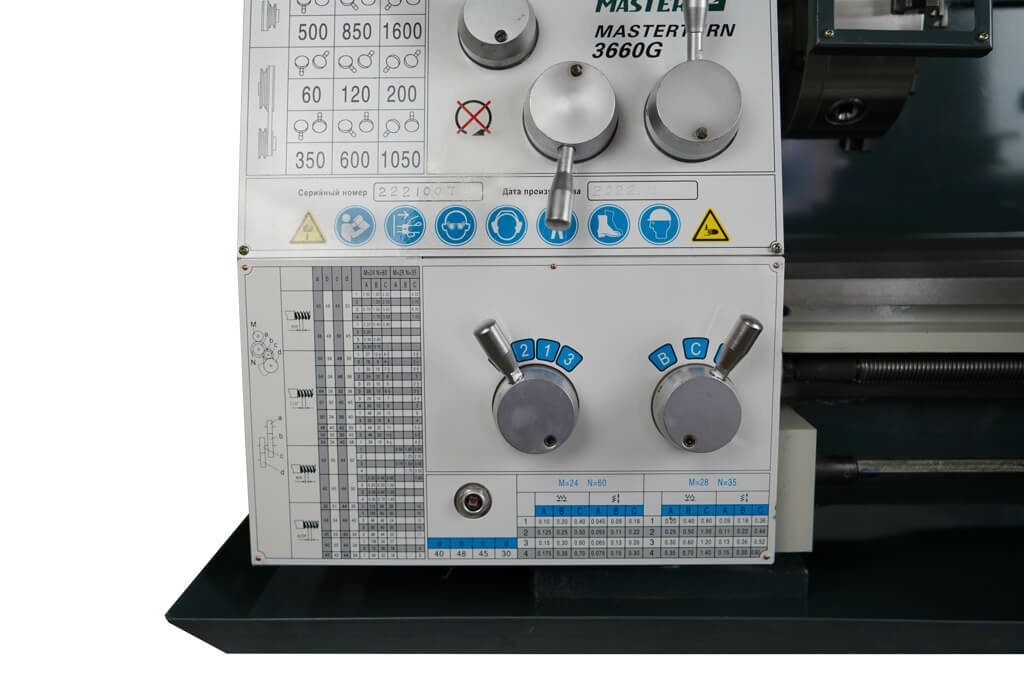 Настольный токарный станок Metal Master MasterTurn 3660G