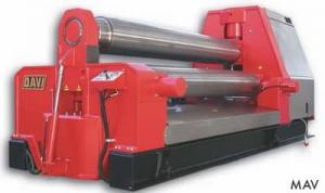 3-х валковая листогибочная машина Davi MAV 2050