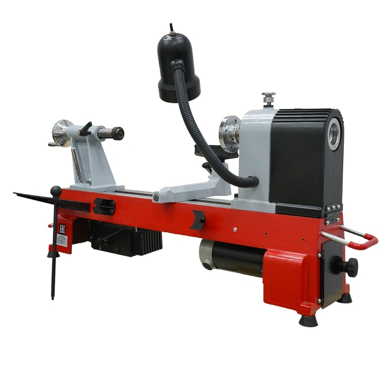 Токарный станок  jib mc1218vda диаметр обработки 305 мм мощность двигателя 0,75 квт бесступенчатая регулировка оборотов с реверсом