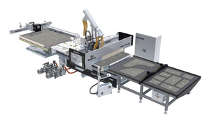 Автоматическая фрезерно-присадочная линия с ЧПУ Beaver NEST CONCEPT D4