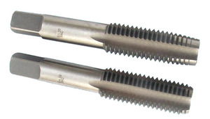 Метчик  1" UNC 60° 9ХС дюймовый, ручной, комплект из 3-х шт. (8 ниток/дюйм)