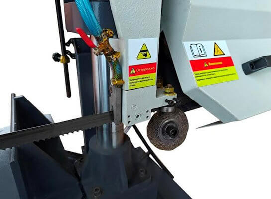 Полуавтоматический ленточнопильный станок MetalMaster MGH-400 Z60