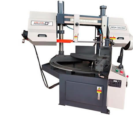 Полуавтоматический ленточнопильный станок MetalMaster MGH-400 Z60