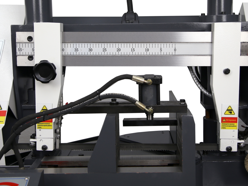 Полуавтоматический ленточнопильный станок MetalMaster MGH-500Z