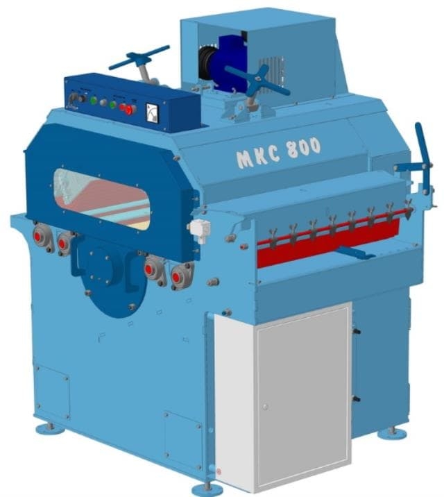 Кромкообрезной многопильный станок МКС-800