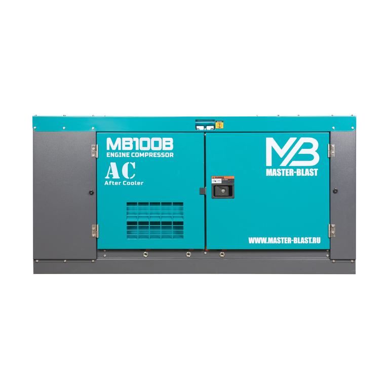 Master Blast MB-100В-10+АС винтовой дизельный компрессор