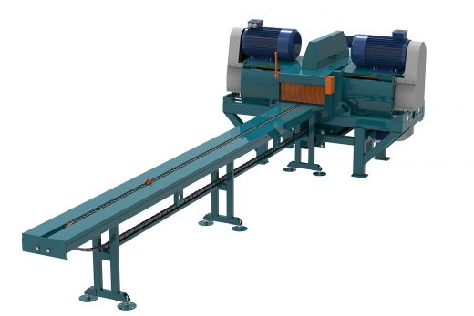 Фрезерно-горбыльный станок Cronver FGS 200