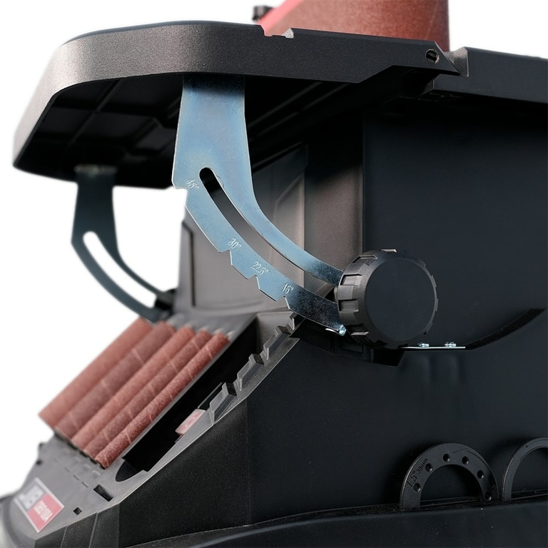 Осциллирующий шлифовальный станок jib obs-100a  мощность двигателя 0,45 квт диаметр шлифовальных втулок 13/19/26/38/51 мм щлифовальная лента 600 х 100 мм