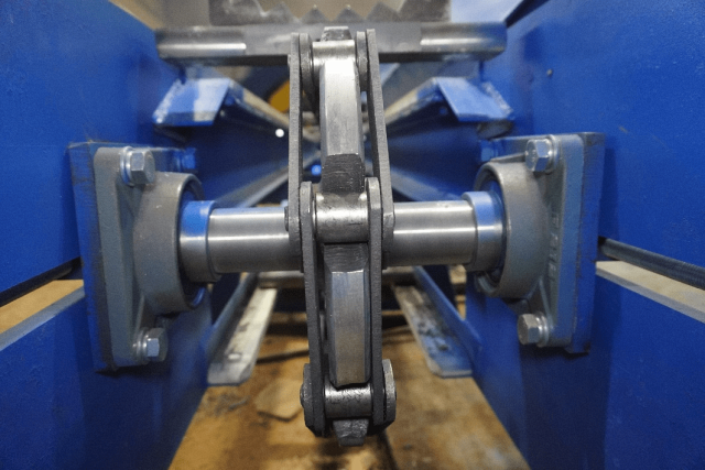 Линия раскряжевки бревен на базе торцовки EcoWood LCC-1100