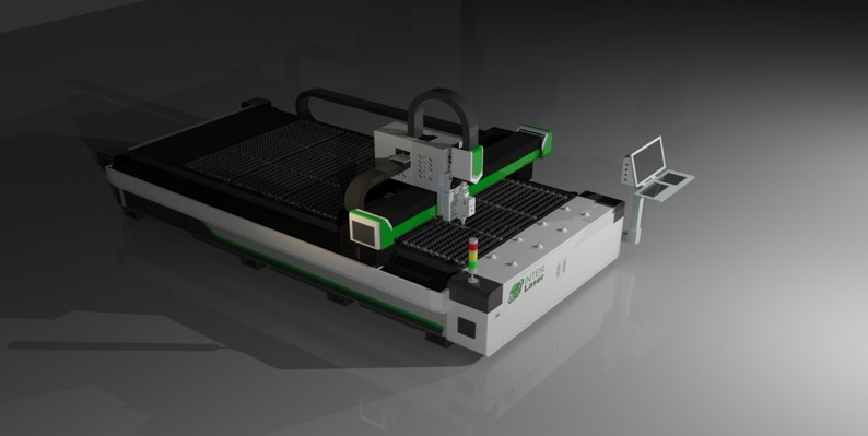 Станок лазерной резки для высокоскоростного раскроя листового металла INTERLASER A3 3000