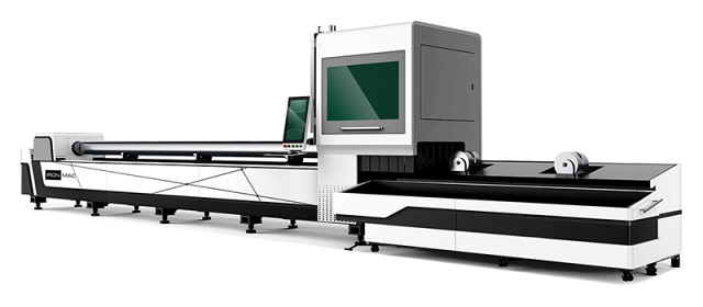 Оптоволоконная установка лазерного раскроя труб IRONMAC T6-230 3000 Вт