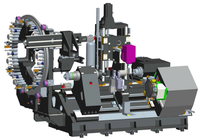 Токарно-фрезерные обрабатывающие центры с осью B SPITZEN H