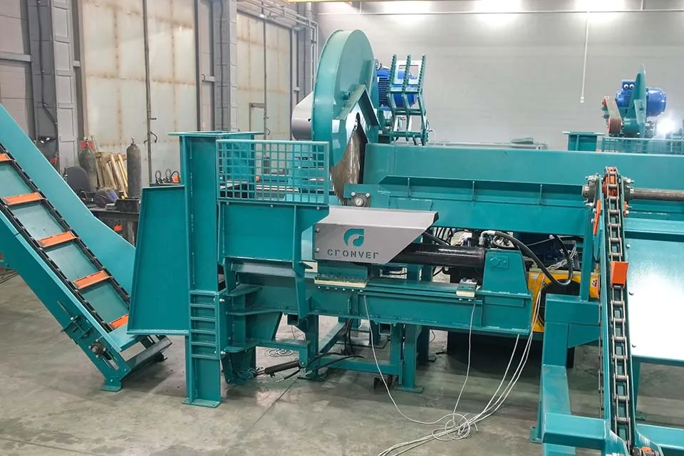 Дровокольно-распиловочный станок CRONVER DL 1250