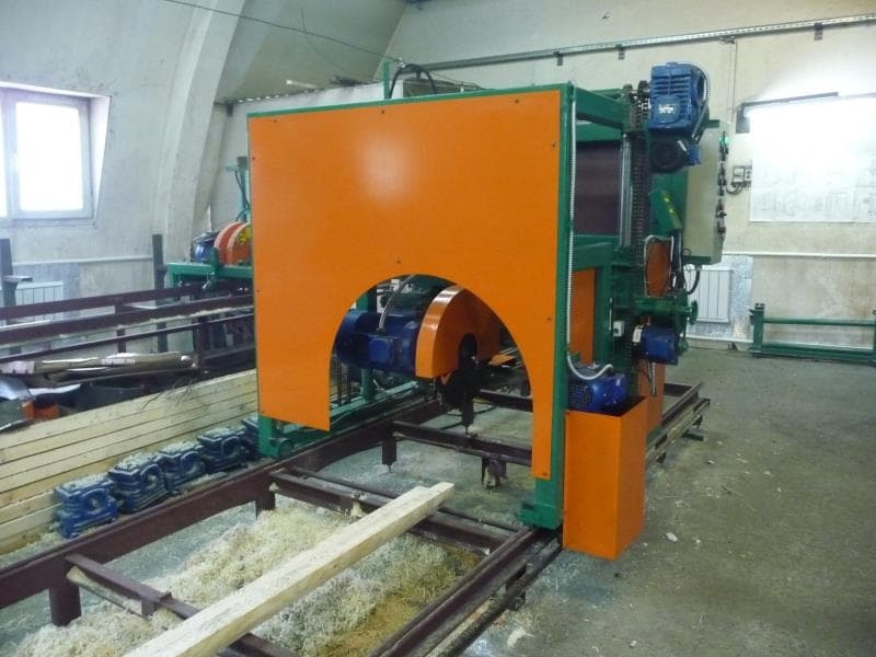 Угловая дисковая пилорама «Алтай-ДПУ500-ДПУ600»(Ц2У-800)