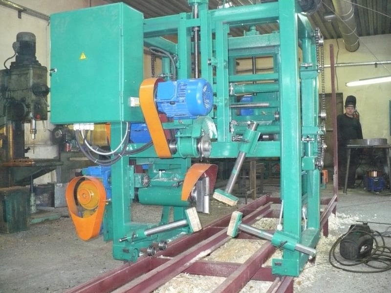 Станок для оцилиндровки бревен Алтай ОС550