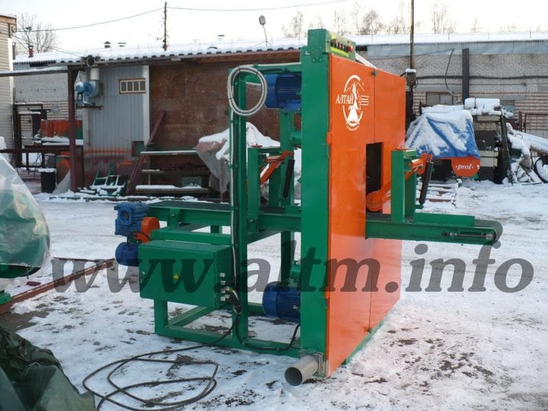 Ленточный станок по дереву для лафета и бруса Алтай СД2