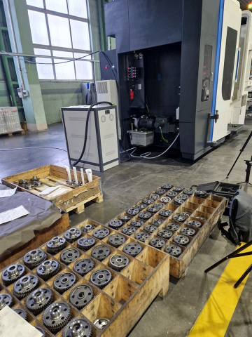 Зубофрезерный станок с ЧПУ CHMTI SGH-320