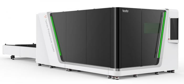 Промышленный лазерный раскроечный комплекс для резки металла с ЧПУ Bodor P3015-1.5кВт с волоконным лазером IPG