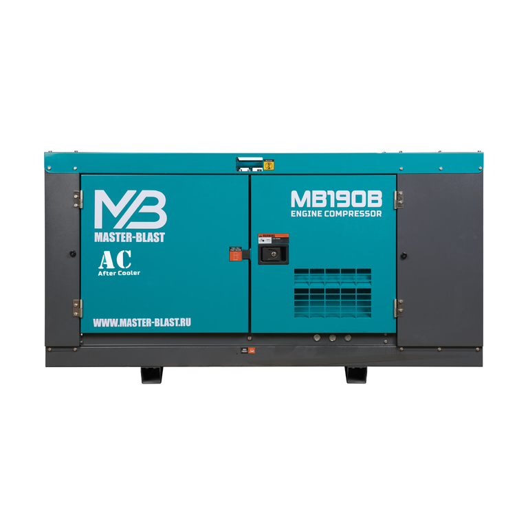 Master Blast MB-190B-7+АС винтовой дизельный компрессор