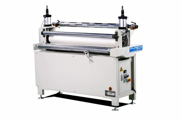 Линия каширования панелей на ПУР клее-расплаве PURETE T1