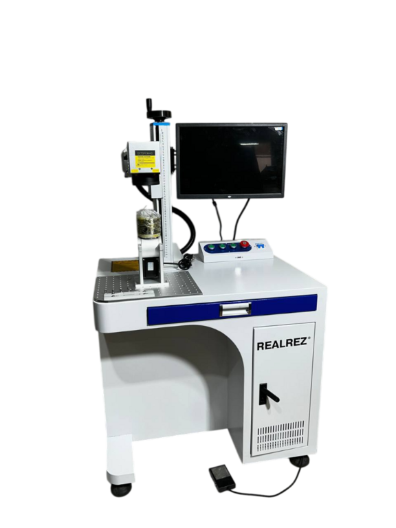 Лазерный маркировочный станок  RealRez  MK-50M + ПК