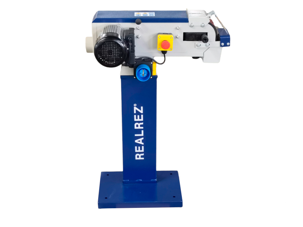 ЛЕНТОЧНЫЙ ШЛИФОВАЛЬНЫЙ СТАНОК REALREZ B1-S4 100Х1220ММ (230V)