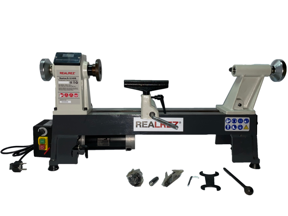 Токарный станок REALREZ R 1218VD 550 W