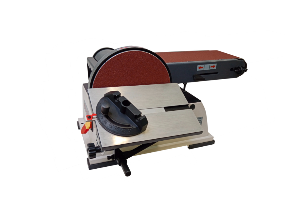 Ленточно-дисковый шлифовальный станок REALREZ RBDX69 152/228, 800W
