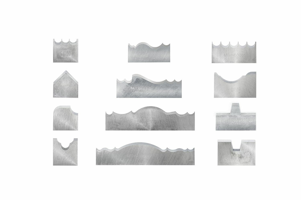 Комплект фигурных ножей К-222 (12x3шт)