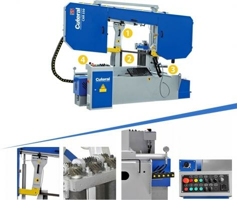 Станок ленточнопильный автоматический Cuteral CAR 550