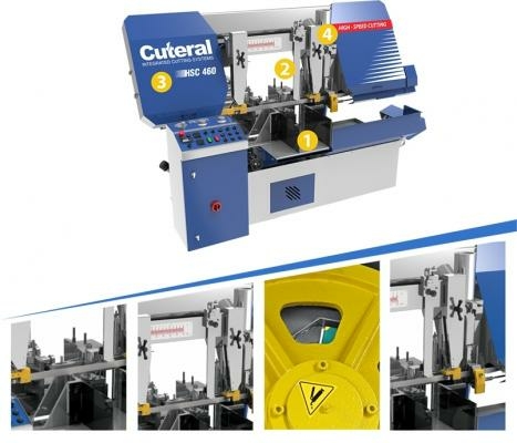 Станок ленточнопильный автоматический Cuteral HSC 460 ALU