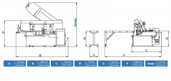 Станок ленточнопильный автоматический Cuteral PAR 350 M