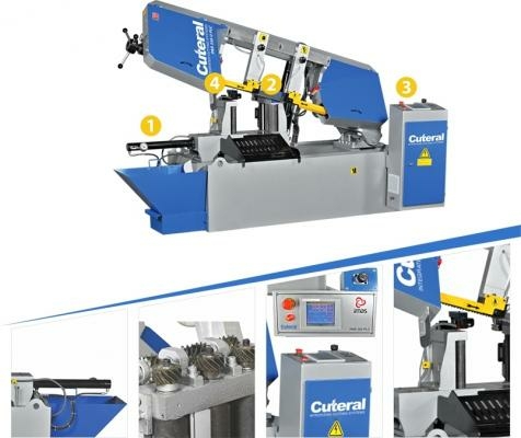 Станок ленточнопильный автоматический Cuteral PAR 350 PLC