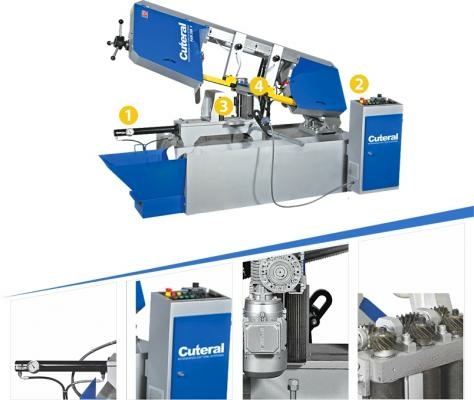 Станок ленточнопильный автоматический Сuteral PAR 350 U