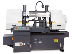 Полуавтоматический двухстоечный ленточнопильный станок G4250Z с поворотной рамой