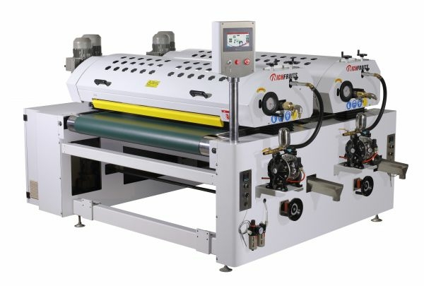 Линия вальцового нанесения УФ-ЛКМ  RICHFRUITS