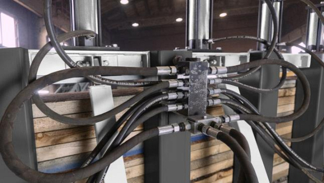 Прессы гидравлические для бруса IRONMAC Press 150/HM 150/6 HM