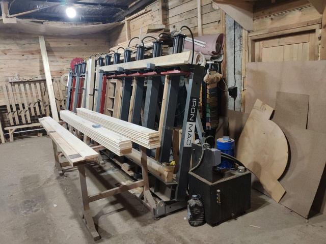 Пресс гидравлический для бруса IRONMAC Press 200/4 ,5 HM