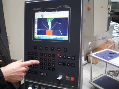 Листогибочный пресс c ЧПУ ACL PSH-200/4100