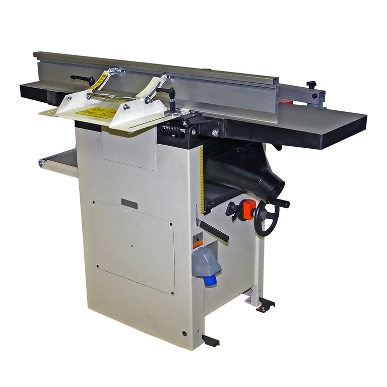 Фуговально-рейсмусовый станок jib pt310a hl (230в)  ширина столов  310 мм мощность двигателя 2,2 квт вал helical